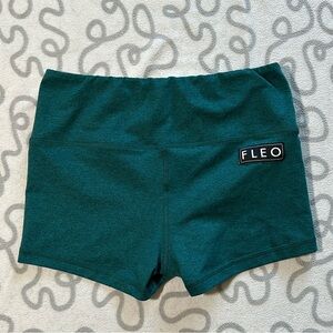 FLEO Teal Spruce Shorts